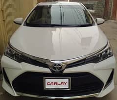 Rent a car services available in Lahore toyota yaris toyota altis 1.6