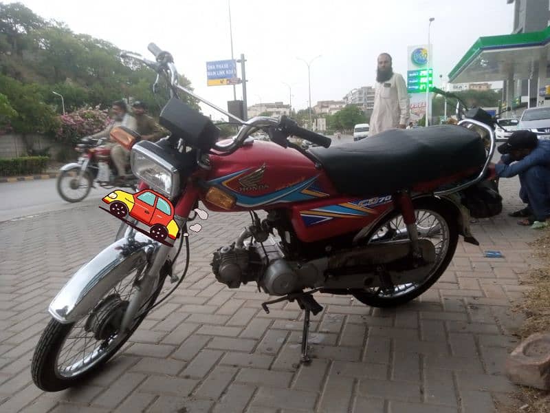 Honda cd 70 2019 model 2