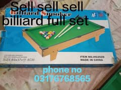 Wooden billiard full set for kids Wooden snooker full set for kids 0