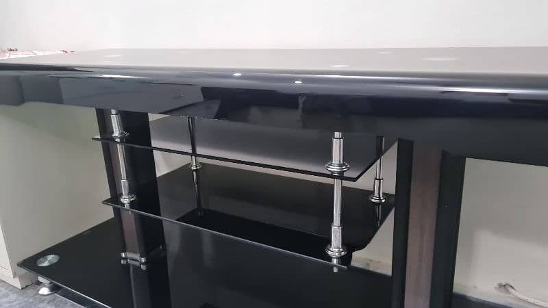 Glass LED Tv Stand/Rack 1