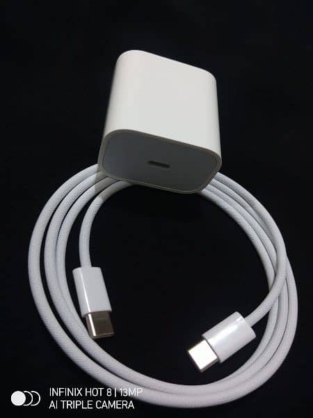 iphone 15pro max Charger and Cable 20watt new 100% original. 4