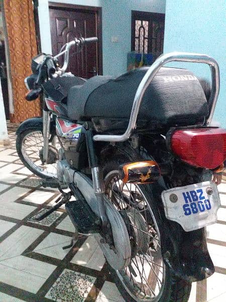 Honda CD70 2018 MODEL  Black 1