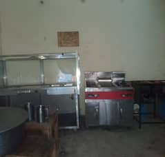 Electric Gass double fryer 16 litr +16 Litr