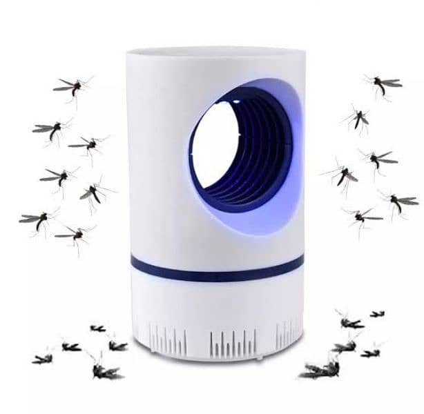 ELECTRIC FLY MUG MOSQUITO INSECT KILLER LED LIGHT LAMP 2