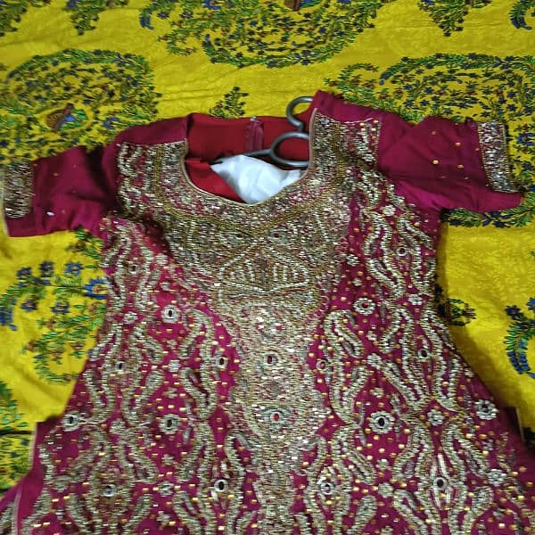 Birdal Lehnga With Dupada And Clutch 1