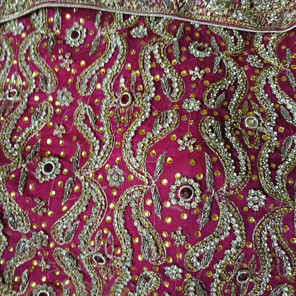 Birdal Lehnga With Dupada And Clutch 2