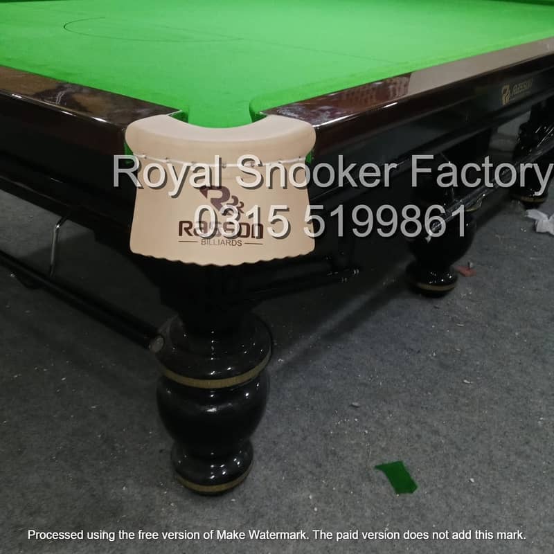 Snooker Table For Sale| Billiard table|Rasson | Star | Shender 2