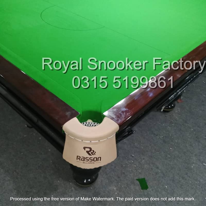 Snooker Table For Sale| Billiard table|Rasson | Star | Shender 3