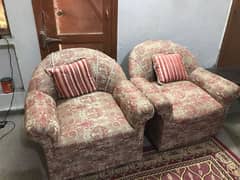 sofa set 5 seater for sale no damage good foam