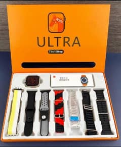 SMART WATCH | WATCH ULTRA | 7 IN 1 STRAP WATCH ULTRA