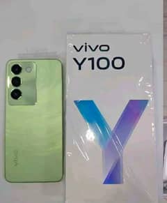 Vivo y100 just box open full warranty 8+256 0