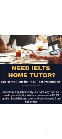 IELTS Online Classes Or Home Tutor(1 week and 15 days course)