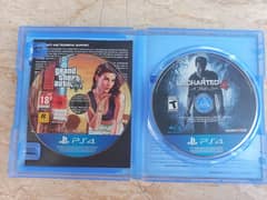 Gta 5, Uncharted 4 ps4 games