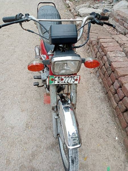 Honda Cd70 2011 Modal Faisalabad Number laga 2