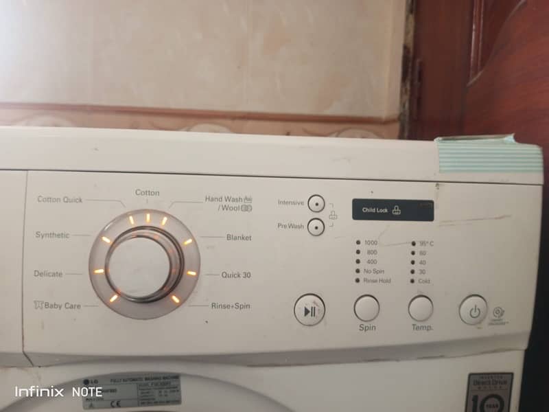 Lg washing machine for sale 1