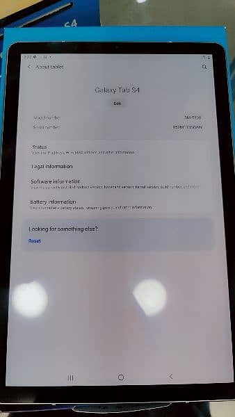 Samsung Galaxy Tab S4 With box & charger 3