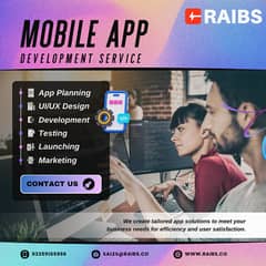 Mobile App Development/Android App Development/iOS App Development