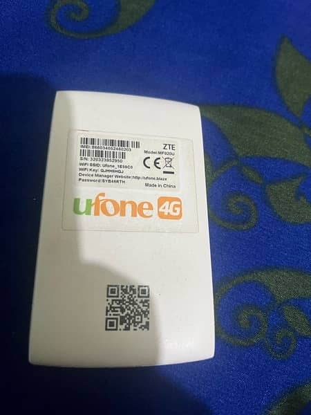 Unlock 4g Ufone blaze device 1