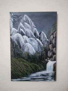 Mountain painting