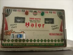 Haier Stabilizer 3000 Watt in Good Condition 0