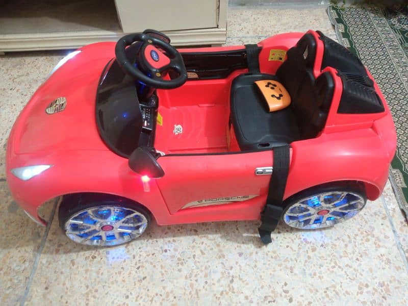 Kids car double battery doubal motor 3