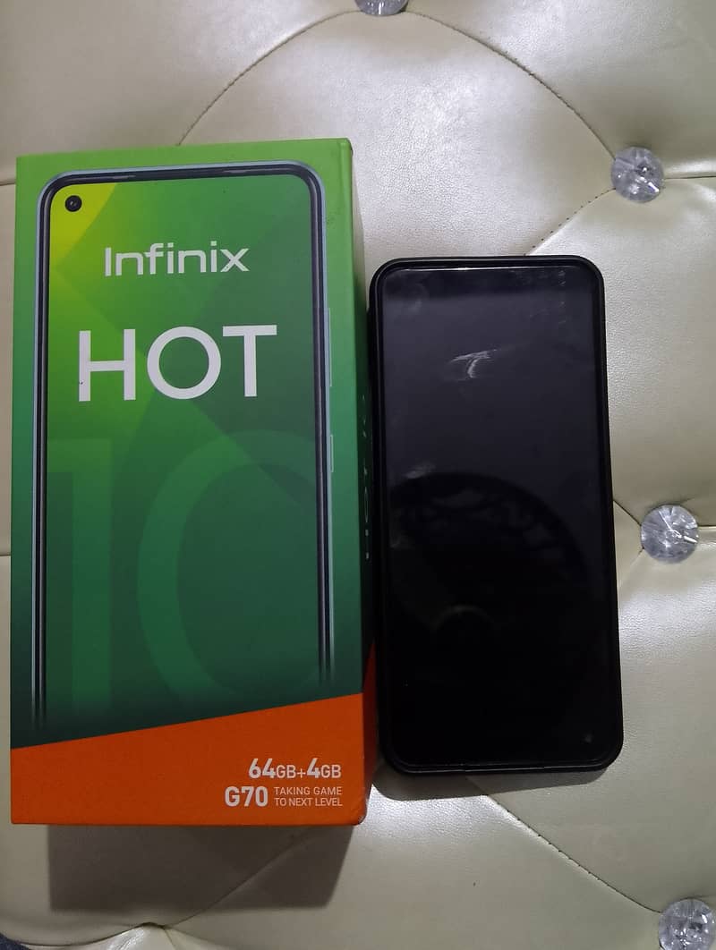 Infinix hot 10 Ram 4 Rom 64 6