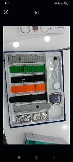 ultra smart watch full box