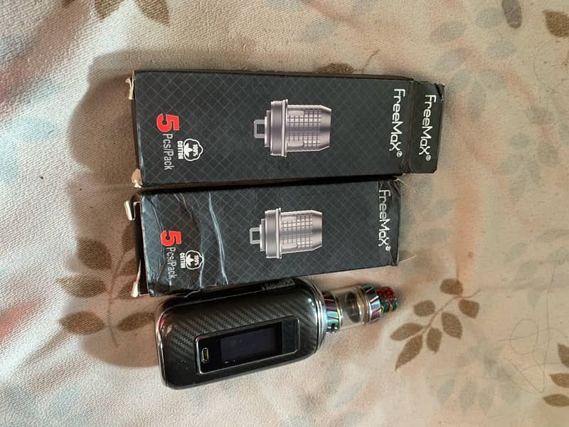 Aspire mod 210 w with 2 pack of x3 mesh coil 2