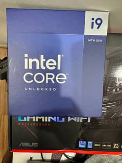 Intel i9-14900K 14th Gen 24-Cores + ASUS ROG Strix Z790-F Gaming Board