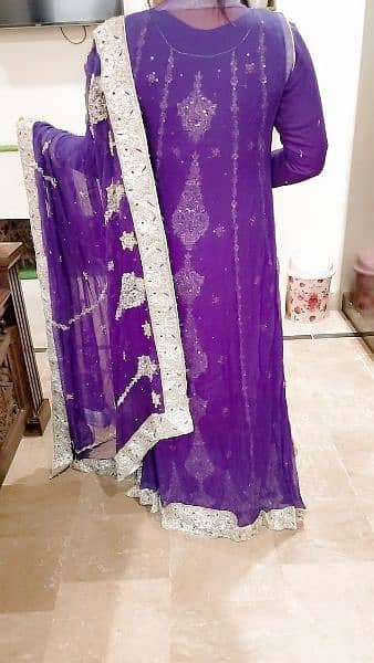 Full Hand embroidered Branded bridal dress (Maksi) 3