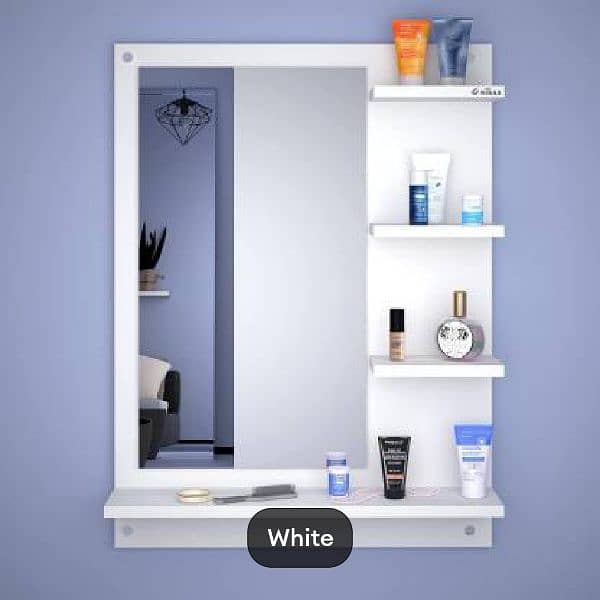 Fabulous DIY Wall Mounted Dressing Table | Wall Mirror With Shelf 2