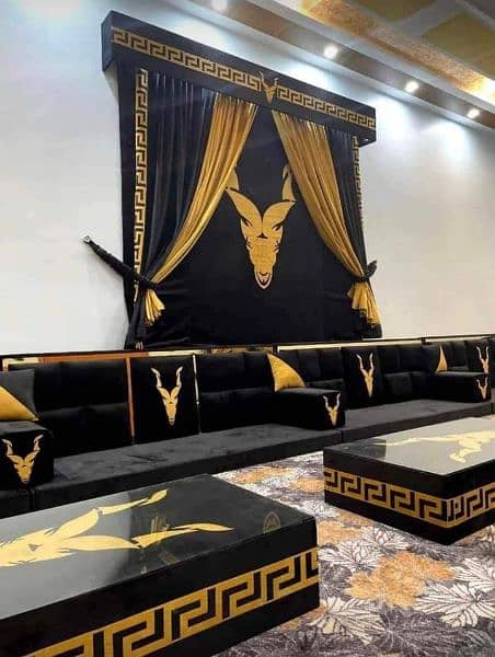 Arabic Majlis Sofa - Customised Arabic Style Sofa - Best Rates 5