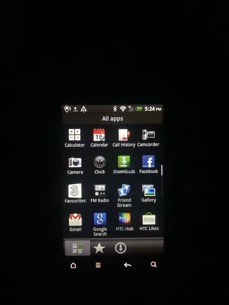 HTC wildfire S 3