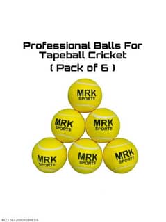 6 PCs cricket Balls