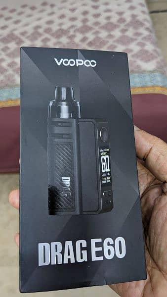 Vape Drag E60 pod mod,  4 new coils n 3 used  juice 6