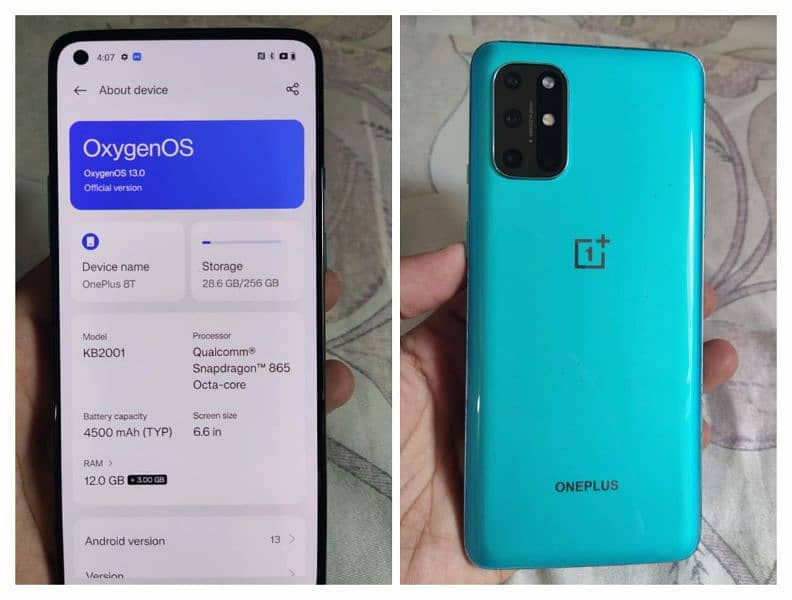 OnePlus 8t 12+256 0