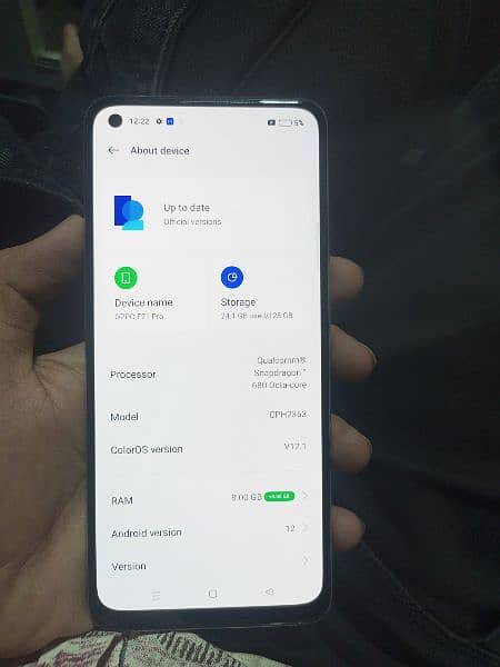 Oppo f21 Pro Complete saman hay  no any fault hay 10.10 hay 2