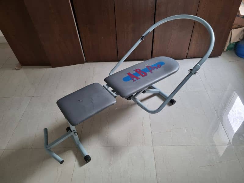 Ab pro gym machine (can be used as bench press) 0