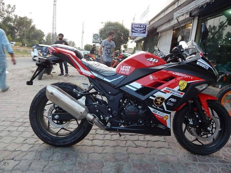 250cc Kawasaki ninja replica 6