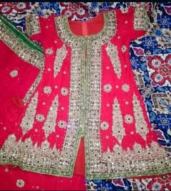 Bridal lehnga / Wedding dress / Barat dress / Bridal dress for sale