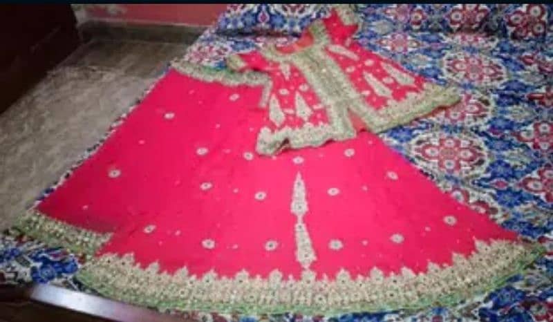 Bridal lehnga / Wedding dress / Barat dress / Bridal dress for sale 2