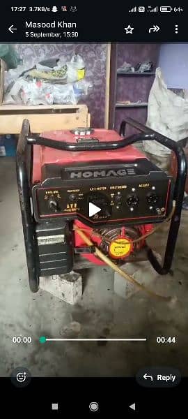 generator urgent sale 0