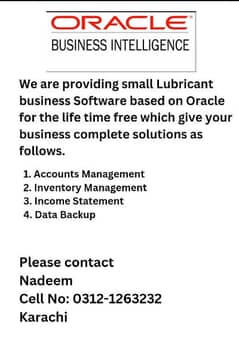 Oracle Lubricant business software 0