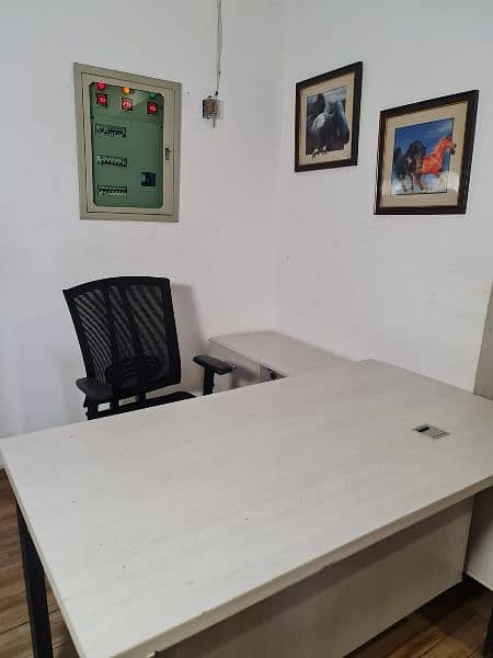 2 Computer tables and 1 Meeting table 3