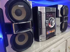 sony hifi sound audio music home theater woofer deck system