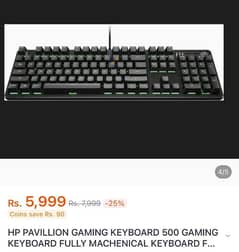 gaming keyboard