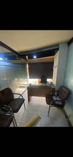 Prominently-Located Office Available In Shahra-E-Faisal For Rent With Parking