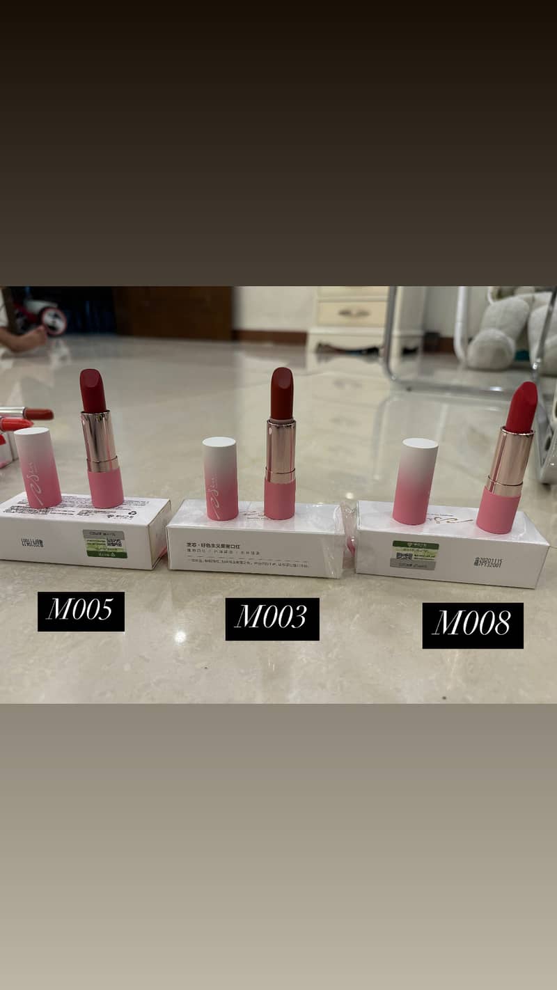 Nsim semi matt lipstick set of 3 0