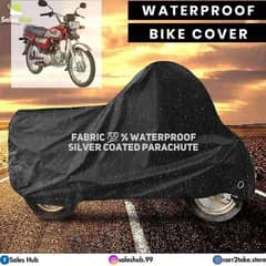 Waterproof Parachute Bike Cover for 70-cc | Bike Accessories