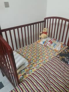 baby cot.